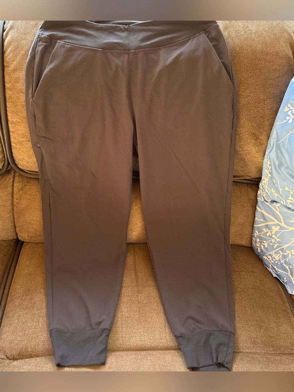 Patagonia Women’s Happy Hike Studio Jogger Style Pants Dark Gray  Large